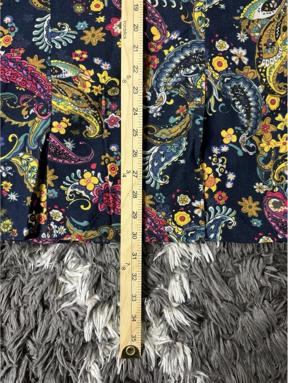 Cesnleoik Blazer Men's 3XL Paisley/Floral Sport Jacket/Shirt Slim Fit NWT - Picture 10 of 11